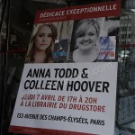 Affiche sur le devant du Drugstore